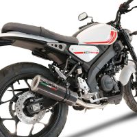 Scarico GPR compatibile con  Yamaha XSR 125 2021-2024, M3 Poppy , Scarico completo omologato,fornito con db killer estraibile,catalizzatore e collettore