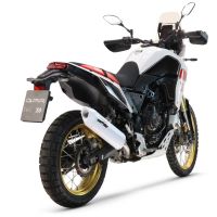 Scarico GPR compatibile con  Yamaha Tenere 700 2019-2020, Albus Evo4, Scarico omologato, silenziatore con db killer estraibile e raccordo specifico