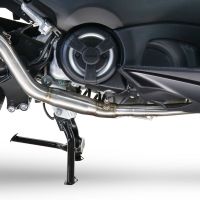 Scarico GPR compatibile con  Yamaha T-Max 560 2022-2024, Furore Evo4 Nero, Scarico completo omologato,fornito con db killer estraibile,catalizzatore e collettore