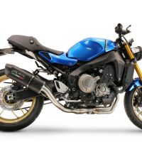 Scarico GPR compatibile con  Yamaha XSR900 2022-2023, Furore Evo4 Nero, Scarico completo omologato,fornito con db killer estraibile,catalizzatore e collettore