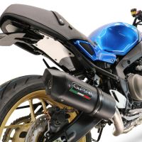 Scarico GPR compatibile con  Yamaha XSR900 2022-2023, Furore Evo4 Nero, Scarico completo omologato,fornito con db killer estraibile,catalizzatore e collettore