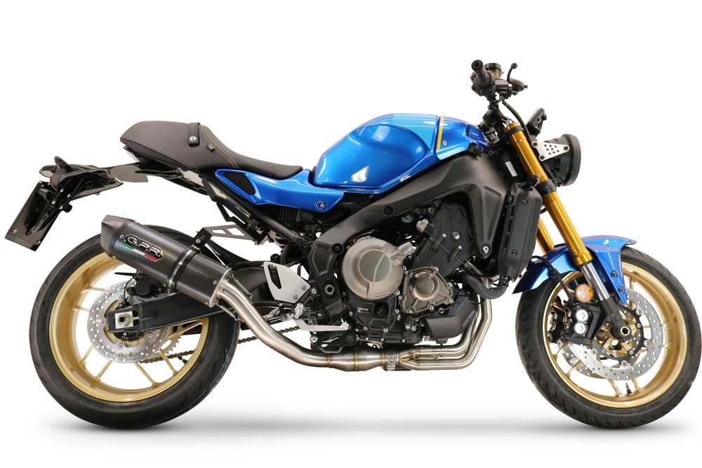 Scarico GPR compatibile con  Yamaha XSR900 2022-2023, Furore Evo4 Poppy, Scarico completo omologato,fornito con db killer estraibile,catalizzatore e collettore