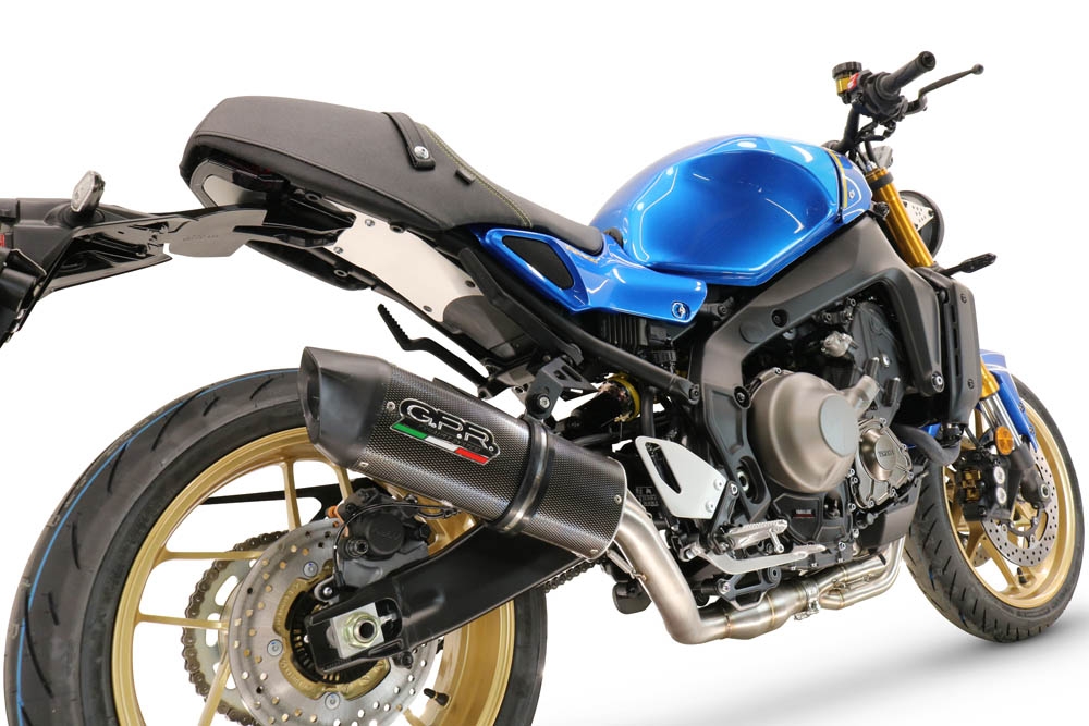 Scarico GPR compatibile con  Yamaha XSR900 2022-2023, Furore Evo4 Poppy, Scarico completo omologato,fornito con db killer estraibile,catalizzatore e collettore