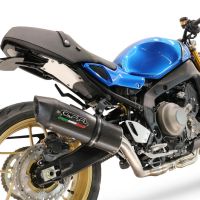 Scarico GPR compatibile con  Yamaha XSR900 2022-2023, Furore Evo4 Poppy, Scarico completo omologato,fornito con db killer estraibile,catalizzatore e collettore