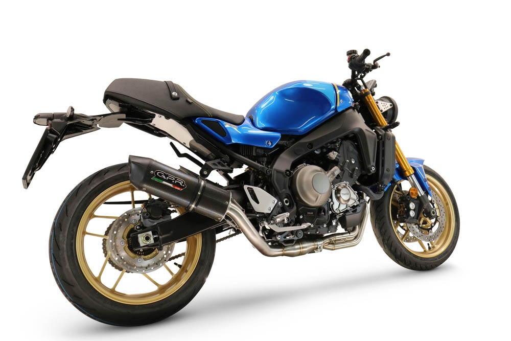 Scarico GPR compatibile con  Yamaha XSR900 2022-2023, Furore Evo4 Poppy, Scarico completo omologato,fornito con db killer estraibile,catalizzatore e collettore