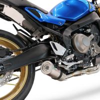 Scarico GPR compatibile con  Yamaha XSR900 2016-2021, M3 Poppy , Scarico completo racing, fornito con db killer estraibile e collettore, non legale per uso stradale