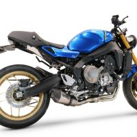 Scarico GPR compatibile con  Yamaha XSR900 2016-2021, GP Evo4 Titanium, Scarico completo omologato,fornito con db killer estraibile,catalizzatore e collettore