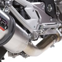 Scarico GPR compatibile con  Kawasaki Z 800 2009-2016, Deeptone Inox, Scarico omologato, silenziatore con db killer estraibile e raccordo specifico