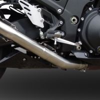 Scarico GPR compatibile con  Kawasaki Zzr 1400 2017-2022, GP Evo4 Poppy, Coppia di terminali di scarico omologati, forniti con db killer removibili e raccordi specifici