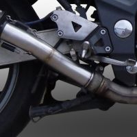 Scarico GPR compatibile con  Kawasaki Zzr 600 2002-2006, Trioval, Coppia di terminali di scarico omologati, forniti con db killer removibili e raccordi specifici