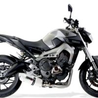 Scarico GPR compatibile con  Yamaha Mt-09 2014-2016, Albus Ceramic, Scarico completo omologato,fornito con db killer estraibile,catalizzatore e collettore