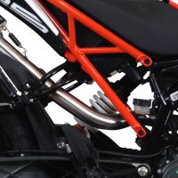 Scarico GPR compatibile con  Ktm Rc 390 2017-2020, M3 Poppy , Terminale di scarico omologato,fornito con db killer estraibile,catalizzatore e collettore