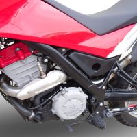 Scarico GPR compatibile con  Husqvarna TERRA - STRADA TR 650  2013-2015, Gpe Ann. titanium, Scarico completo omologato,fornito con db killer estraibile,catalizzatore e collettore