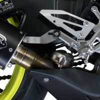 Scarico GPR compatibile con  Yamaha Mt-10 2016-2024, M3 Poppy , Scarico omologato, silenziatore con db killer estraibile e raccordo specifico