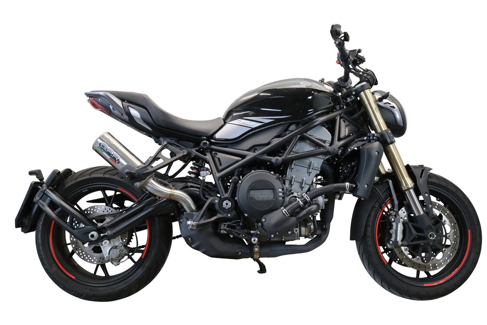 Scarico GPR compatibile con  Benelli 752 S 2019-2021, M3 Inox , Scarico omologato, silenziatore con db killer estraibile e raccordo specifico