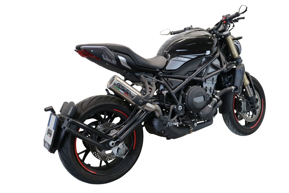 Scarico GPR compatibile con  Benelli 752 S 2019-2021, M3 Inox , Scarico omologato, silenziatore con db killer estraibile e raccordo specifico