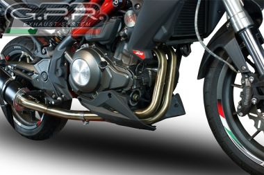Exhaust system compatible with Benelli 502 C 2019-2020