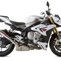 Scarico GPR compatibile con  Bmw S 1000 R -M 2014-2016, Powercone Evo, Scarico omologato, silenziatore con db killer estraibile e raccordo specifico