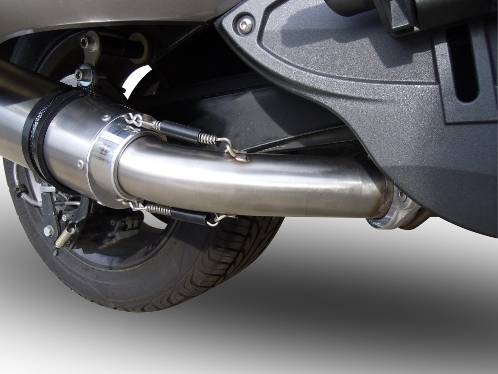 GPR exhaust compatible with  Can Am Spyder 1000 St -Sts 2013-2016, Gpe Ann. titanium, Homologated legal slip-on exhaust including removable db killer, link pipe and catalyst 