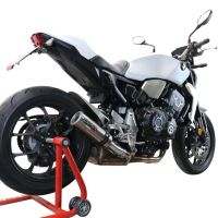 Scarico GPR compatibile con  Honda Cb 1000 R  2018-2020, M3 Inox , Terminale di scarico racing, con raccordo, senza omologazione