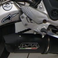 Scarico GPR compatibile con  Cf Moto Nk 650 2012-2016, Furore Poppy, Scarico omologato, silenziatore con db killer estraibile e raccordo specifico