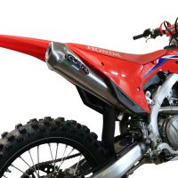 Scarico GPR compatibile con  Honda Crf 450 R-RX 2021-2024, Pentacross FULL Titanium, Scarico completo racing, fornito con db killer estraibile e collettore, non legale per uso stradale