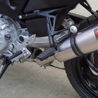 Scarico GPR compatibile con  Bmw F 800 -S -ST 2006-2011, Gpe Ann. titanium, Terminale di scarico omologato,fornito con db killer estraibile,catalizzatore e collettore