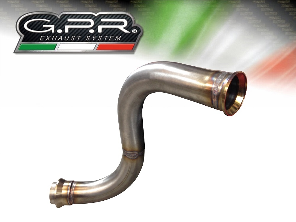 GPR exhaust compatible with  Ktm Rc 390 2017-2020, Decatalizzatore, Decat pipe 