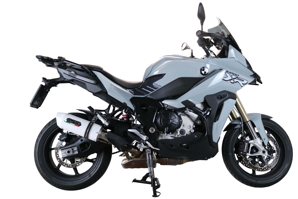 Scarico GPR compatibile con  Bmw S 1000 XR -M  2020-2024, Albus Evo4, Scarico omologato, silenziatore con db killer estraibile e raccordo specifico