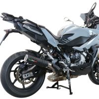 Scarico GPR compatibile con  Bmw S 1000 XR -M  2020-2024, M3 Black Titanium, Scarico omologato, silenziatore con db killer estraibile e raccordo specifico