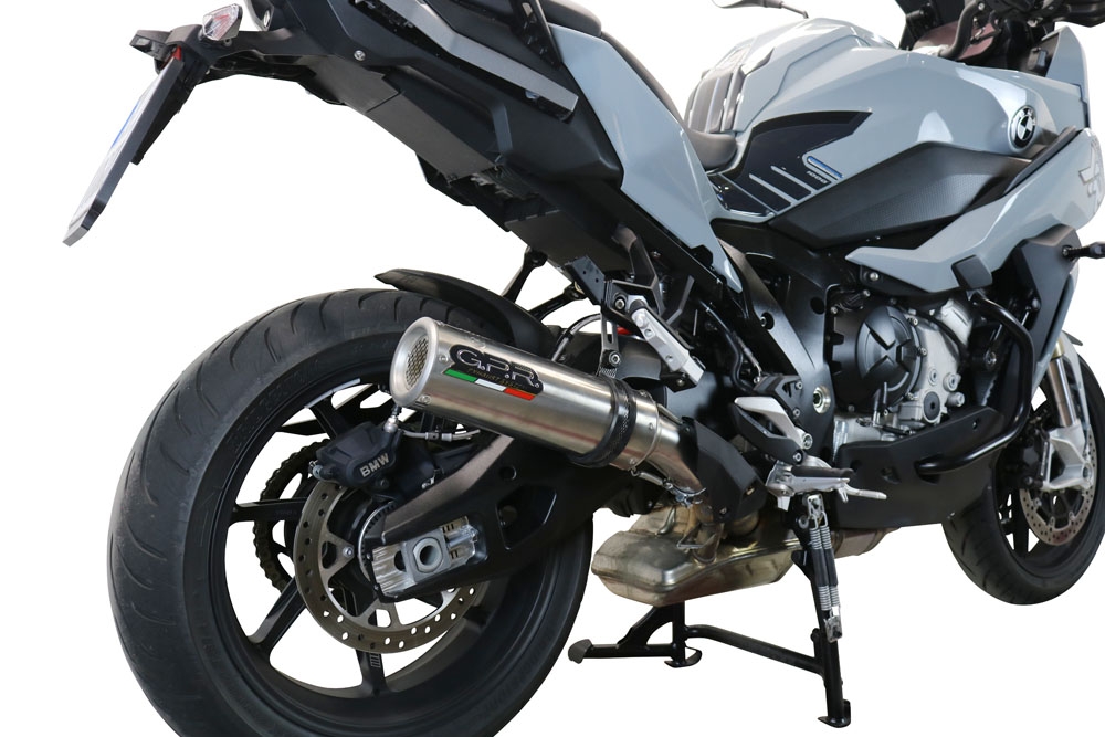 Scarico GPR compatibile con  Bmw S 1000 XR -M  2020-2024, M3 Inox , Terminale di scarico racing, con raccordo, senza omologazione