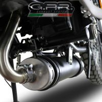 Scarico GPR compatibile con  F.B. Mondial Hps 125 2016-2018, Decatalizzatore, Collettore decatalizzore, applicazione racing