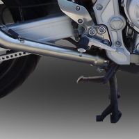 GPR exhaust compatible with  Yamaha Fzs 1000 Fazer 2001-2005, Albus Ceramic, Homologated legal slip-on exhaust including removable db killer and link pipe 