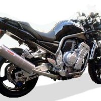 GPR exhaust compatible with  Yamaha Fzs 1000 Fazer 2001-2005, Albus Ceramic, Homologated legal slip-on exhaust including removable db killer and link pipe 