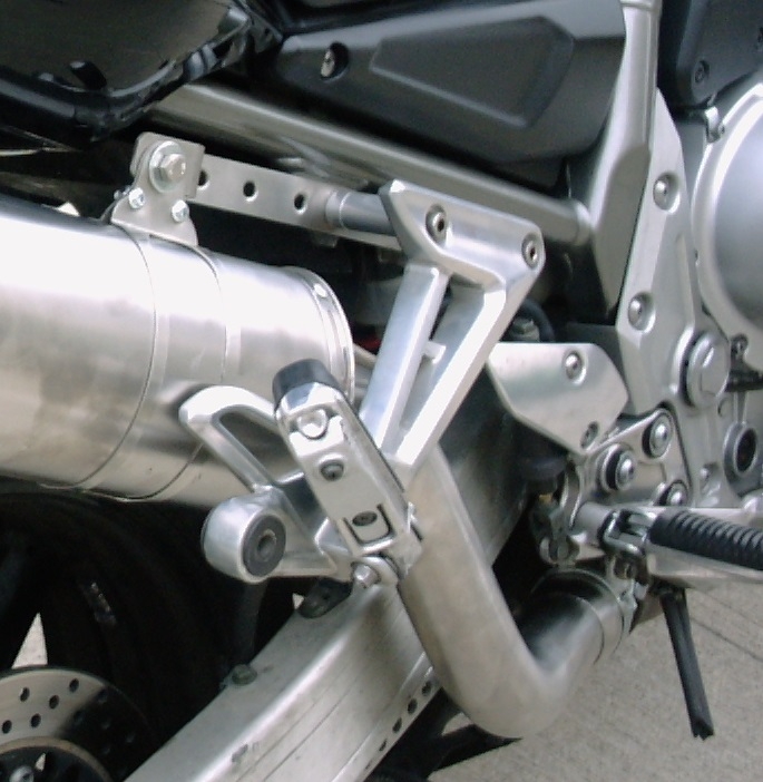 GPR exhaust compatible with  Yamaha Fzs 1000 Fazer 2001-2005, Deeptone Inox, Homologated legal slip-on exhaust including removable db killer and link pipe 