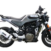 Scarico GPR compatibile con  Husqvarna Vitpilen 401 2020-2020, Albus Evo4, Scarico omologato, silenziatore con db killer estraibile e raccordo specifico