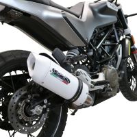 Scarico GPR compatibile con  Husqvarna Vitpilen 401 2020-2020, Albus Evo4, Scarico omologato, silenziatore con db killer estraibile e raccordo specifico