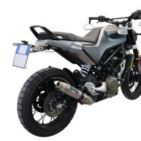 Scarico GPR compatibile con  Husqvarna Vitpilen 401 2021-2023, Deeptone Inox, Scarico omologato, silenziatore con db killer estraibile e raccordo specifico