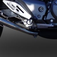 GPR exhaust compatible with  Suzuki Gw 250 F Inazuma 2012-2017, Albus Ceramic, Dual Homologated legal slip-on exhaust including removable db killers and link pipes 