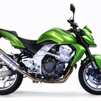 Scarico GPR compatibile con  Kawasaki Z 750 - R  2007-2014, Trioval, Scarico omologato, silenziatore con db killer estraibile e raccordo specifico