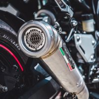 Scarico GPR compatibile con  Kawasaki Z 900 E 2017-2020, Powercone Evo, Scarico omologato, silenziatore con db killer estraibile e raccordo specifico