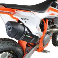 Scarico GPR compatibile con  Ktm SX-F 450 2016-2018, Furore Nero, Scarico completo racing, fornito con db killer estraibile e collettore, non legale per uso stradale