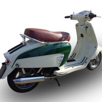 Scarico GPR compatibile con  Lambretta Lambretta 125 - 150 Milano  2012-2014, Ultracone lucido, Scarico completo omologato,fornito con db killer estraibile,catalizzatore e collettore