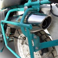 Scarico GPR compatibile con  Bmw R 100 Gs 1987-1996, Vintacone, Scarico omologato, silenziatore con db killer estraibile e raccordo specifico