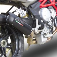 Scarico GPR compatibile con  Mv Agusta F3 800 2021-2023, GP Evo4 Poppy, Terminale di scarico omologato,fornito con db killer estraibile,catalizzatore e collettore