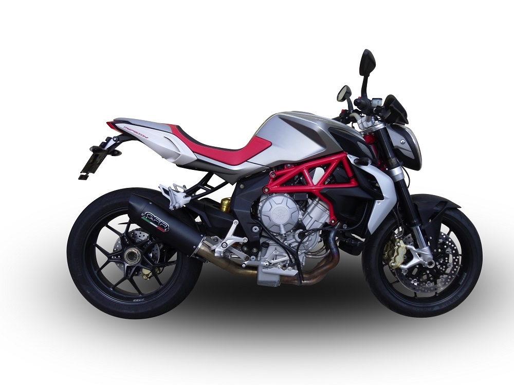 Scarico GPR compatibile con  Mv Agusta F3 800 2021-2023, GP Evo4 Titanium, Terminale di scarico omologato,fornito con db killer estraibile,catalizzatore e collettore