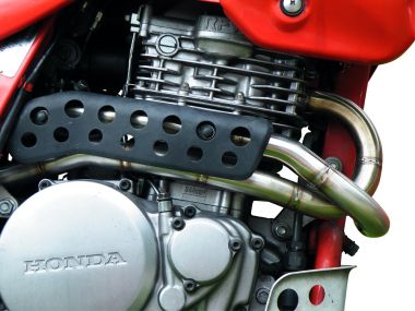 Scarico GPR compatibile con  Honda Dominator Nx 650  1998-2001, Decatalizzatore, Collettore tubo decatalizzatore