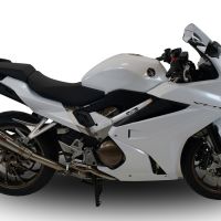 Scarico GPR compatibile con  Honda Vfr 800 F 2014-2016, Powercone Evo, Scarico omologato, silenziatore con db killer estraibile e raccordo specifico