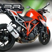 Scarico GPR compatibile con  Ktm Super Duke 1290 GT 2022-2024, Albus Evo4, Scarico omologato, silenziatore con db killer estraibile e raccordo specifico