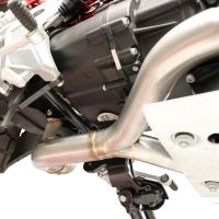 Scarico GPR compatibile con  Moto Guzzi V85 TT 2019-2020, Decatalizzatore, Collettore decatalizzore, applicazione racing